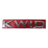 Emblema Letreiro Kwid Cromado