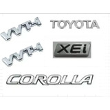  Emblema Letreiro Toyota Corolla Vvti Vvt-i Xei 2003 A 2008