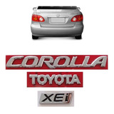 Emblema Letreiro Toyota Corolla Xei 2003 2004 2005 2006 2007