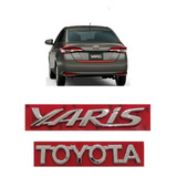 Emblema Letreiro Toyota Yaris