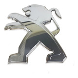 Emblema Logo Leão Peugeot P/ Mala 208 Linha 2021 2022 Acima