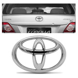 Emblema Logo Porta Malas Toyota Corolla 2009 Em Diante