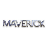 Emblema Maverick Cromado 