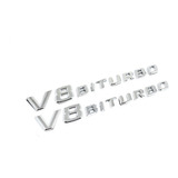 Emblema Mercedes V8 Biturbo