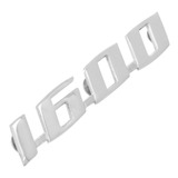 Emblema Metal Cromado Assinatura 1600 Tampa Motor Vw Fusca