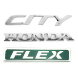 Emblema Nome City Honda