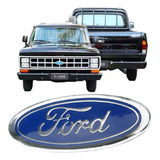 Emblema Oval Ford Da Grade F1000 F4000 F600 F11000 Até 1992