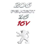 Emblema Peugeot 206 1