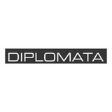 Emblema Plaqueta Diplomata Preto
