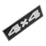 Emblema Plaqueta Metal 4x4