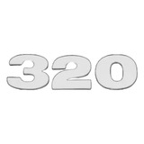 Emblema Potencia 320 Compativel