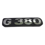 Emblema Potencia G380 Cromado