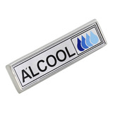 Emblema Premium Plaqueta Alcool