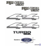 Emblema Ranger Xlt 4x4