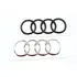 Emblema Tampa Traseira Logo Argolas Audi A5 S5 Rs5 2016 Até