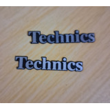 Emblema Technics   Logo Toca Discos Technics Sl 1200  par 