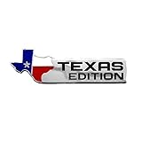 Emblema Texas Edition Americano Dodge Ram F250 Ranger Ford (1. Und) Prata