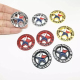 Emblema Texas Edition Americano Ranger Ford Ranger 3.5 Cm
