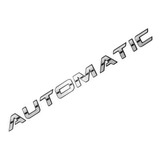 Emblema Toyota Automatic Grande (adesivo Hilux Srv)
