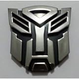 Emblema Transformers Cromado Adesivo Decorativo