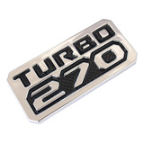 Emblema Traseiro Turbo 270