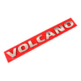 Emblema Traseiro Volcano Cromado