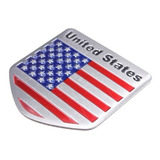 Emblema United States Aluminio