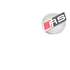 Emblema Volante Audi Rs2 Rs3 Rs5 Rs6 Rs7 Rsq3 Rsq5 Ttrs Rs4