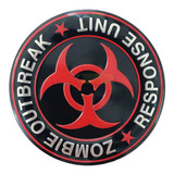 Emblema Zombie Outbreak Red