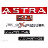 Emblemas Astra 2.0 Flex Advantage 04 À 11 - Modelo Original