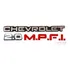Emblemas Chevrolet 2.0 Mpfi - Monza 91 À 95- Modelo Original