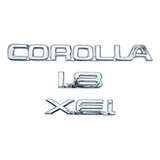 Emblemas Corolla 1.8 Xei 1999 2000 2001 2002
