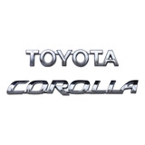 Emblemas Corolla E Toyota