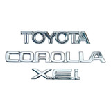 Emblemas Corolla Toyota Xei