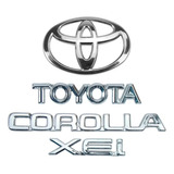 Emblemas Corolla Toyota Xei