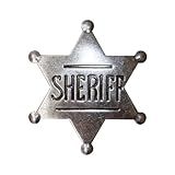 Emblemas De Xerife Distintivos De Metal Para Deputados De Polícia, Distintivo De Detetive, Equipamento De Xerife, Distintivos De Colete Da Polícia Ocidental Para Meninos E Meninas, Festa De Cowboy,