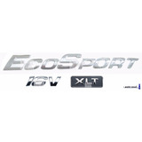 Emblemas Ecosport 16v Xlt - 2003 À 2012 - Modelo Original