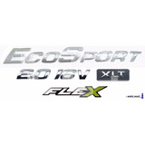 Emblemas Ecosport 2.0 16v Xlt Flex - 2003 À 2012