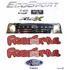 Emblemas Ecosport Capô Mala 1.6 Xlt Free Flex Logo - 03 À 07