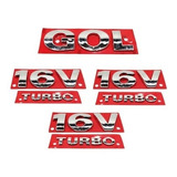 Emblemas Gol 16v Turbo
