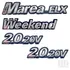 Emblemas Marea Weekend Elx + Laterais 2.0 20v - 98 À 01