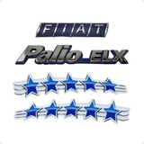 Emblemas Palio Elx Fiat