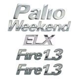 Emblemas Palio Weekend Elx