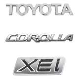 Emblemas Toyota Corolla Xei