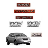 Emblemas Toyota Corolla Xli