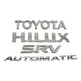 Emblemas Toyota Hilux Srv