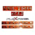 Emblemas Vectra 2.0 Flex + Laterais Elegance - 2006 À 2009