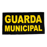 Emborrachado Costas Guarda Municipal Preto amarelo