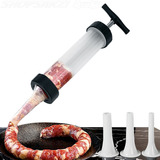 Embutidora Ensacador De Linguiça Salame Com 3 Funis   Brinde