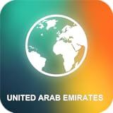 Emirados arabes Unidos Mapa